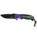 Nóż Składany N429 Rainbow Fade Paracord 4.jpg