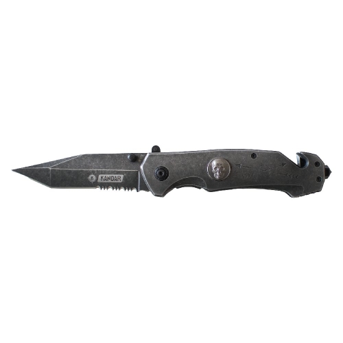 Nóż NS33 Stone Washed Skull Tanto Serrated 4.jpg