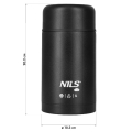 Termos Obiadowy Nils Camp 1000ml Czarny 3.jpg