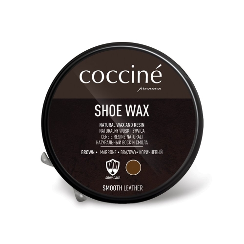 Coccine Shoe Wax - Wosk Brązowy 40g.jpg