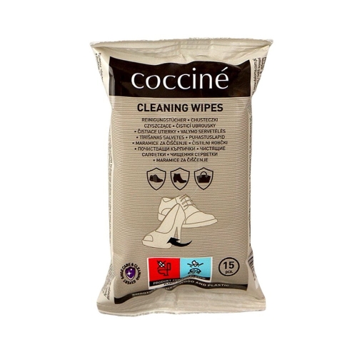 Coccine CLEANING WIPES Chusteczki Czyszczące 15szt.jpg