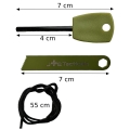 Krzesiwo Magnezowe JB Tacticals Zielone 3.jpg