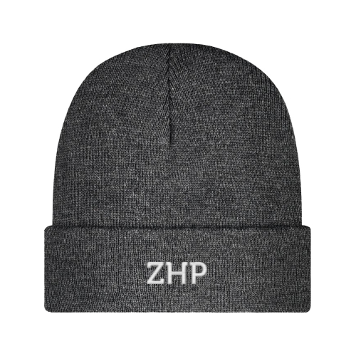 Czapka Zimowa Morowo z Haftem ZHP Ciemnoszara