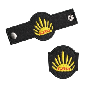 Pierścień Zuch Haftowany Słoneczko Czuj