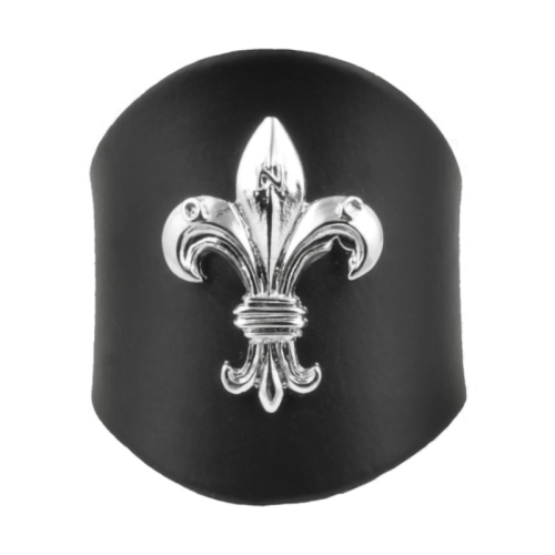 pierscien_skautowy_brazowy_lilijka_krakowska_metalowa cz.jpg