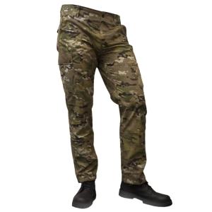 Spodnie Bojówki Robocze BDU PLUS Morowo Multicamo