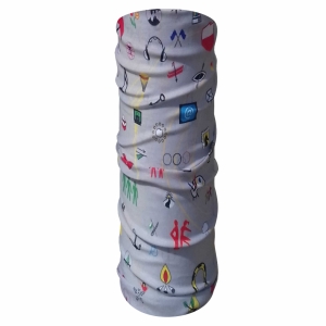 Chusta Wielofunkcyjna Haasta Sprawności Szara