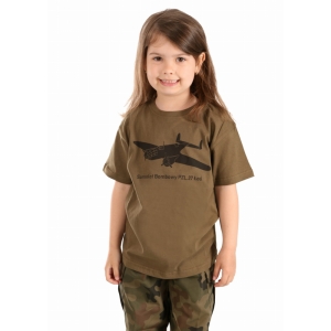 Koszulka Junior Bombowiec Łoś Olive