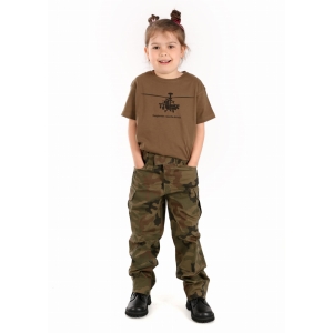 Koszulka Junior Śmigłowiec Apache Olive