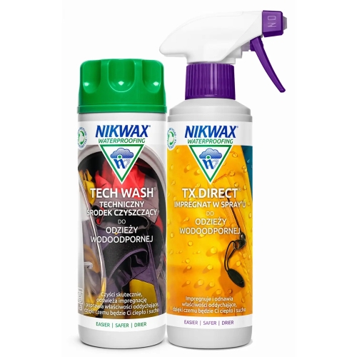 Zestaw Nikwax TECH WASH_TX.DIRECT SPRAY-ON 2x300ml.jpg