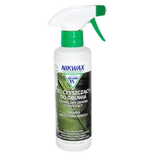 Środek Nikwax FOOTWEAR CLEANING GEL 300ml Atomizer.jpg