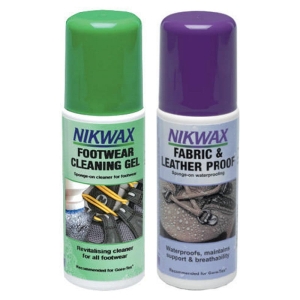 Zestaw Nikwax TKAN. I SKÓRA + ŻEL CZYSZCZ. 2x125ml