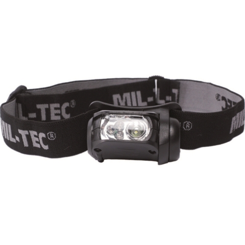 Latarka Czołowa Mil-tec 4-Kolory LED Czarna.jpg