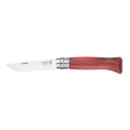 Nóż Opinel Inox nr 08 Laminated Red Natural 2.jpg