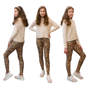 Legginsy Getry Dziecięce Panterka
