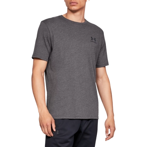 T-Shirt Under Armour Sportstyle Left Chest C Szary 1.jpg