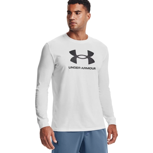 Longsleeve Under Armour Sportstyle Logo Biały 1.jpg