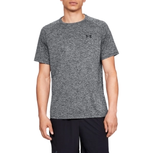 T-Shirt Under Armour Tech 2.0 Tee Czarny Melanż