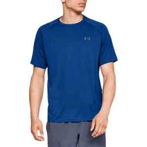 T-Shirt Under Armour Tech 2.0 Tee Niebieski