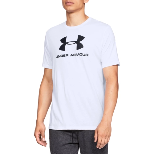 T-Shirt Under Armour Sportstyle Logo Biały 1.jpg