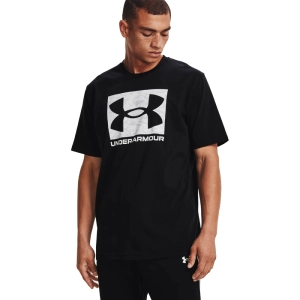 T-Shirt Under Armour ABC Camo Boxed Logo Czarny