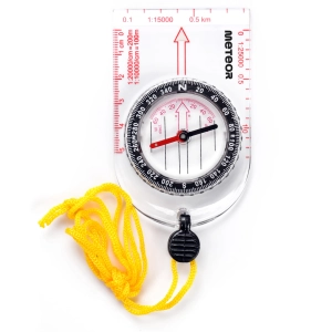 Kompas Półokrągły Linijka Meteor