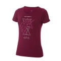 Koszulka Brubeck Outdoor Wool D Plum Jednorożec 4.jpg