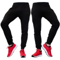 Spodnie Joggery Fashion Gładkie Czarne 2.jpg