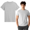 T-Shirt Męski 4F TSM352 Ch. J. Szary Melanż 1.jpg