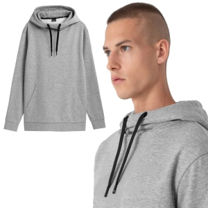Bluza Męska 4F BLM352 Ch. J. Szary Melanż