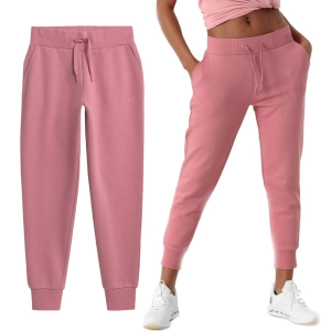 Spodnie Damskie 4F SPDD351 Jasny Róż