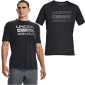 T-Shirt Under Armour Wordmark SS Czarny 1.jpg