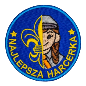 Plakietka Najlepsza Harcerka