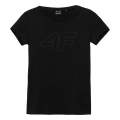 T-Shirt Damski 4F TSD353 Głęboka Czerń 2.jpg