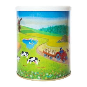 Chleb Żytni Pełnoziarnisty w Puszce 500g