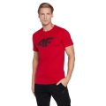 T-Shirt Męski 4F TSM353 Czerwony 2.jpg