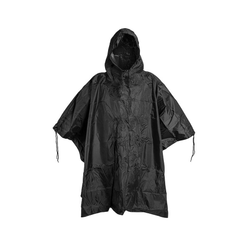 Poncho US Ripstop Mil-Tec Czarne 1.jpg