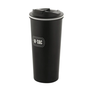 Kubek Termiczny z Zaworem 450ml M-Tac Black