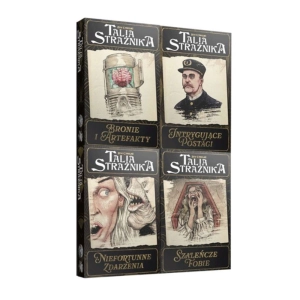 Zestaw Kart Zew Cthulhu - 4 Talie Strażnika