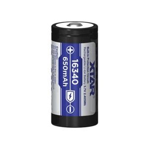 Bateria XTAR Litowa 16340 Akumulator 650mAh