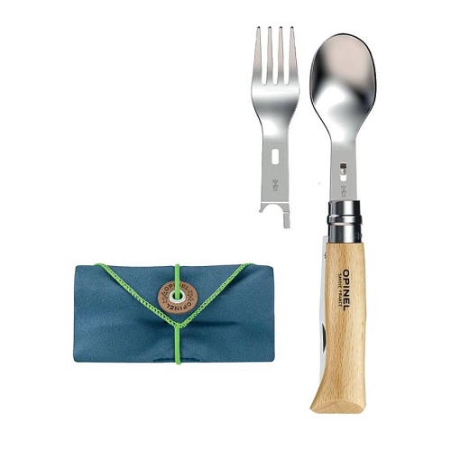 Nóż Opinel Inox nr 08 Nomad Picnic Plus Fork Spoon 1.jpg