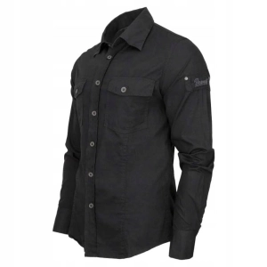 Koszula Slim Fit Long Brandit Black