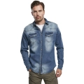 Koszula Riley Denim Long Brandit Blue 3.jpg