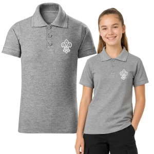 Koszula Harcerska Polo Junior Szara