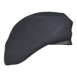 Beret Tłoczony Czarny