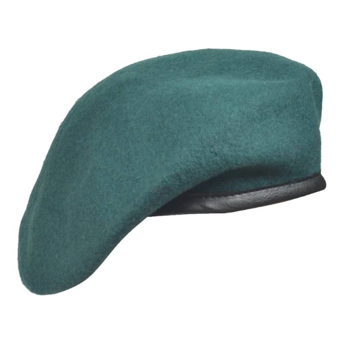 Beret Tłoczony Ciemnozielony.jpg