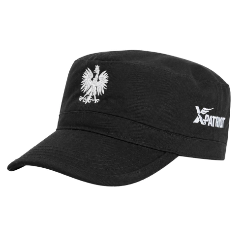Czapka Patriotyczna Patrolówka xPatriot Orzeł Biały Czarna 4.jpg