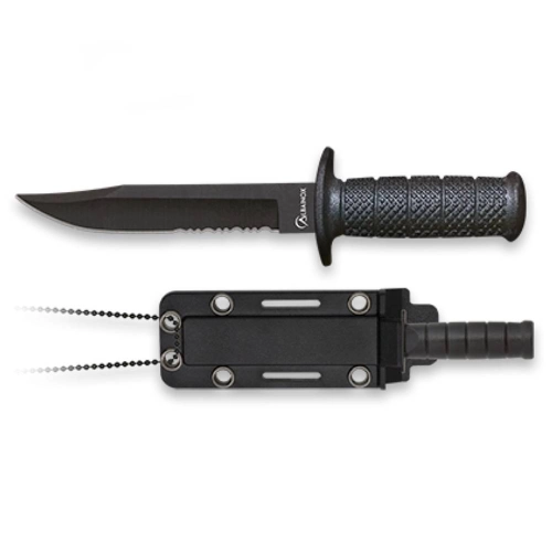 Nóż Taktyczny Neck Knife Albainox Black 32872.jpg