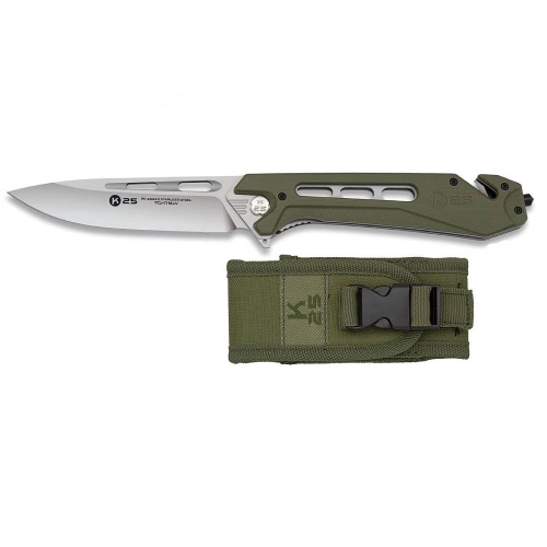 Nóż Składany K25 Tactical CNC XL Green G10 25243.jpg