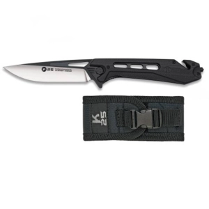 Nóż Składany K25 Tactical CNC XL Black G10 25242